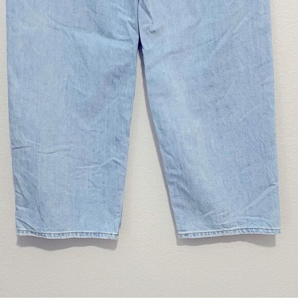 Madewell The Perfect Vintage Wide Leg Crop Jeans Size 25 in Fitzgerald Wash - Picture 13 of 14